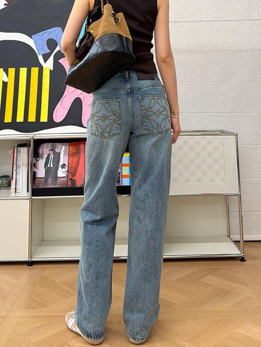 罗意威2026春夏上新复古水洗蓝牛仔裤（KX） 商品图3