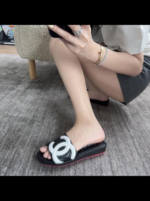 香奈儿 中古拖鞋康鹏系列 商品图10