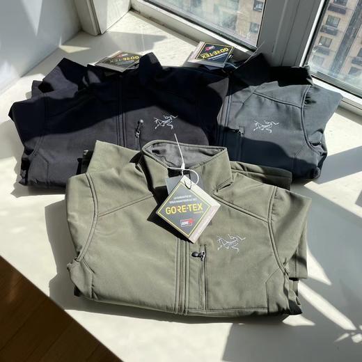 F031882早春户外软壳防水男士立领薄款轻量外套 商品图2
