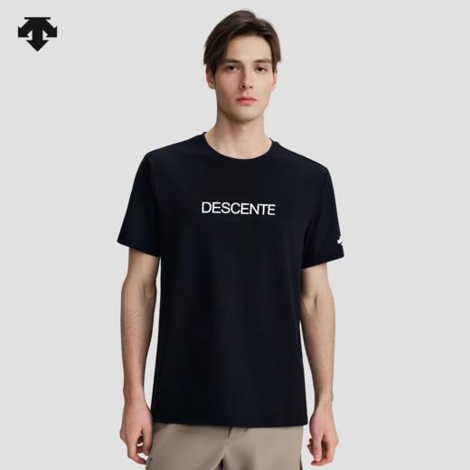 点此购买 迪桑特夏季男士简约百搭冰瓷棉凉感短袖T恤 yh 342589 商品图5