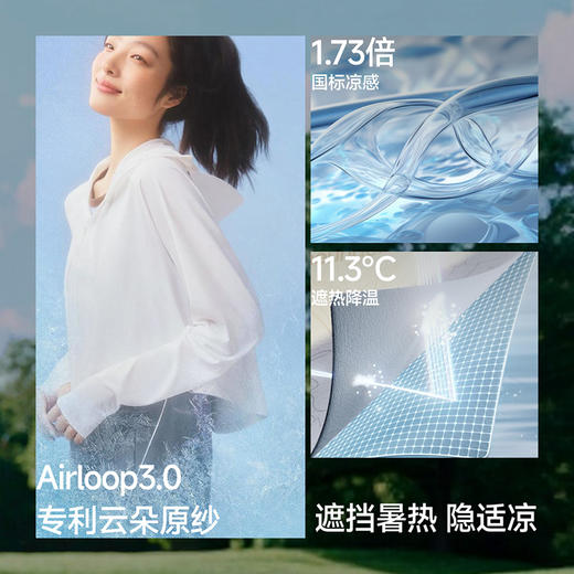 防晒衣！【蕉下女士凉感披肩防晒衣】26SS-蕉下女士凉感防晒衣（披肩款）AL118      0320 商品图3