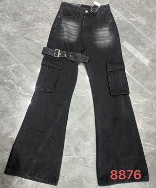 （仓发）JCS设计感工装喇叭裤50929秋季088763017001 商品图0