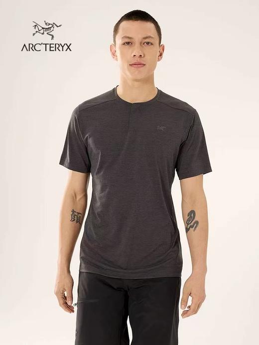 F031870两色情侣款亨利领防紫外线UPF75+速干短袖T恤 商品图14