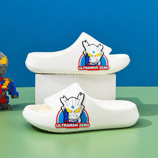 ABCKIDS 儿童拖鞋奥特曼男童凉鞋卡通软底防滑室内外家居拖鞋24-41 商品图1