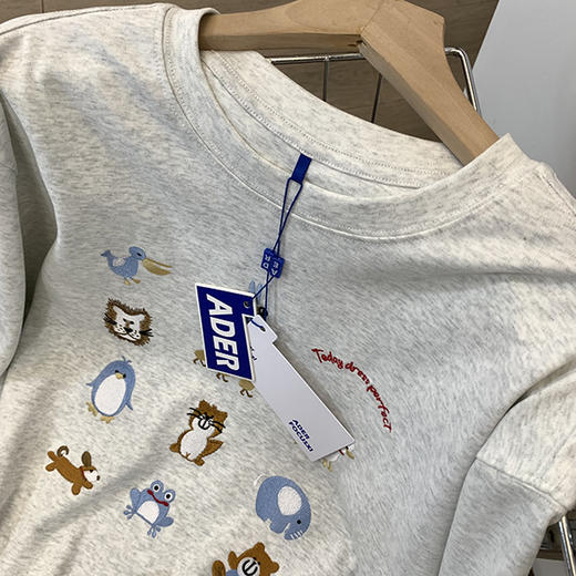 特价出！少量！ADER卡通刺绣短袖T恤~ 商品图10