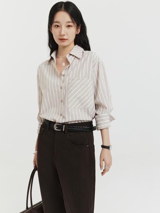 智性风采 色织条纹衬衫FCG1SHT048 商品图10
