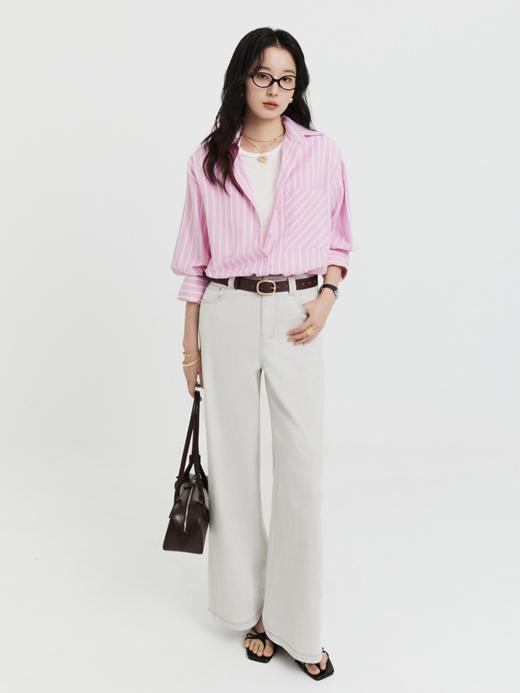 智性风采 色织条纹衬衫FCG1SHT048 商品图8