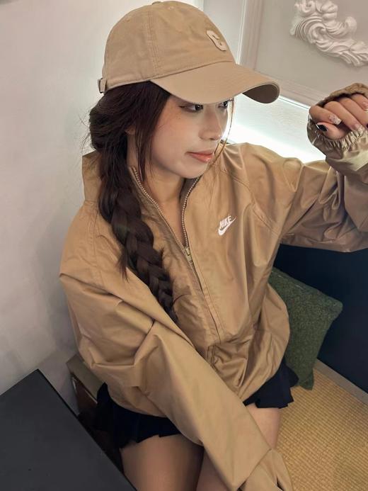 F031824男子宽松插肩防水夹克25秋季新款叠搭网眼刺绣舒适外套 商品图9