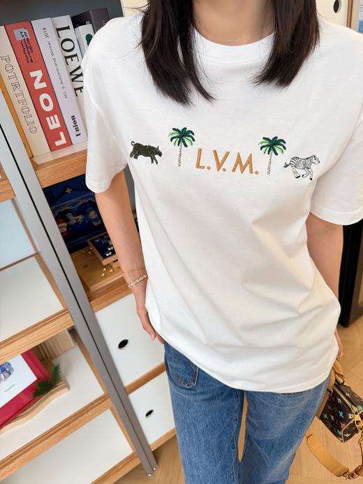 驴家新品心动来袭动物刺绣T恤（KX） 商品图1