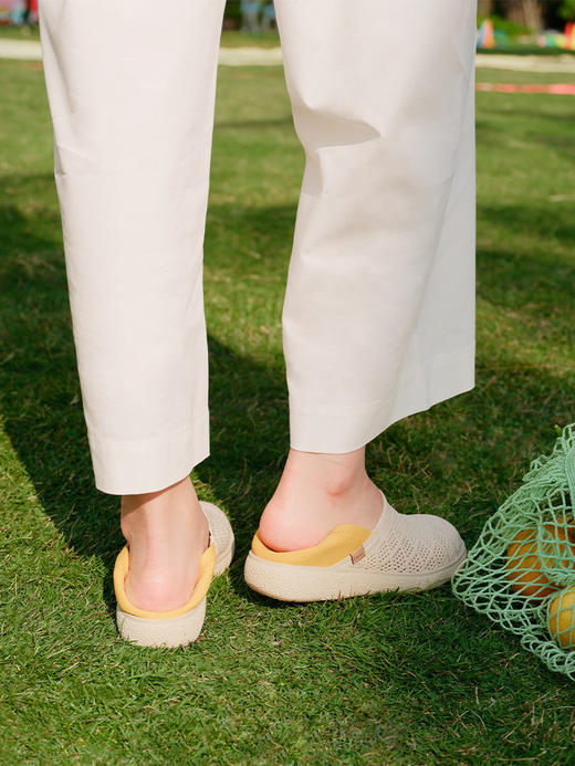 PANSY盼喜宽胖脚两穿休闲鞋网面透气单鞋2026春夏新款---4369 商品图4