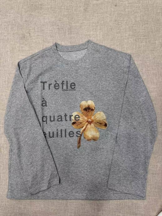 F0318115可穿防晒衣两用穿四叶草透气舒适宽松长袖T恤 商品图12