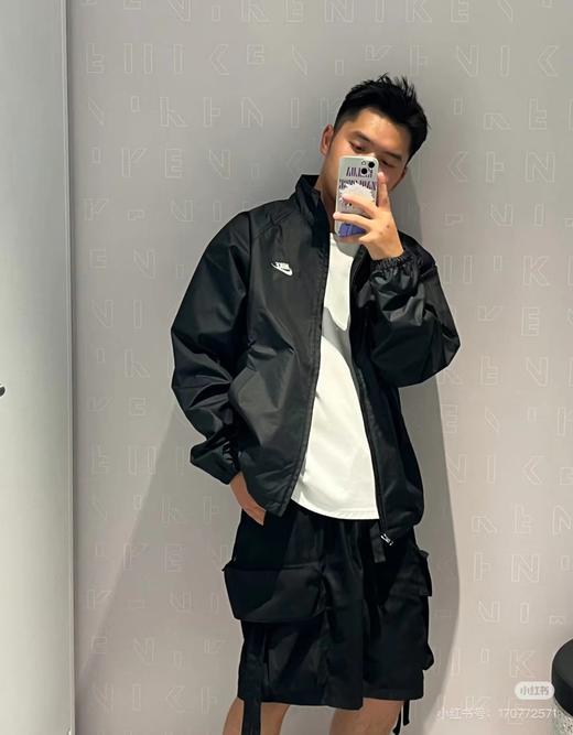 F031874男女同款舒适立领拉链透气休闲运动夹克外套 商品图11