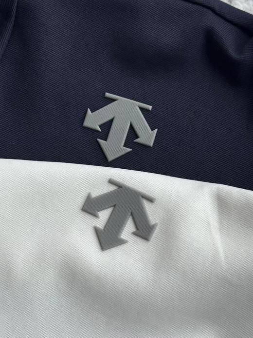 F0318126撞色提织装饰女士防晒修身短袖POLO衫上衣 商品图3