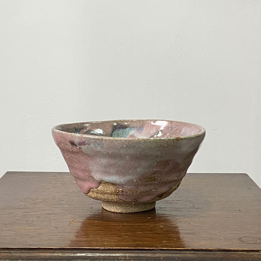 日本中古粗陶手作器皿 带签章 稀有 X1536 商品图0