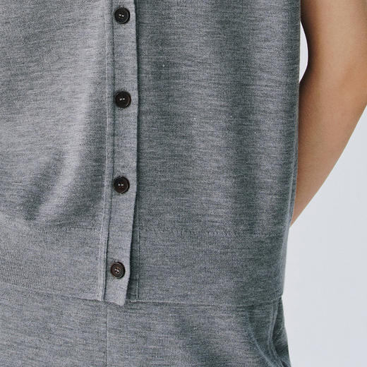 东黎 • 万物复苏 卓然 女士春夏V领马甲 6039 商品图6