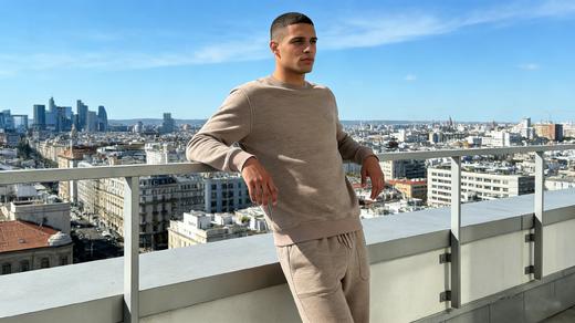 【棉合成绵羊绒空气层外穿】SCHIESSER德国舒雅高端铂雅男士时尚外穿单件上衣 单裤99/25235U  99/25407P 商品图4