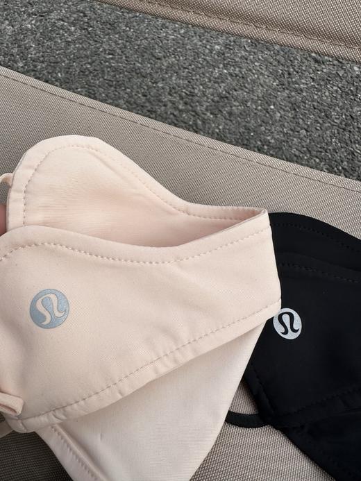 Lulu防晒口 罩冰感面料一戴即凉，三片式立体剪裁服帖显脸小 商品图4