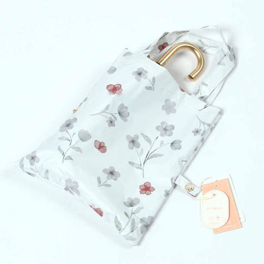 公主洋伞J9093小金钩彩胶系列黑胶伞 内花 商品图4