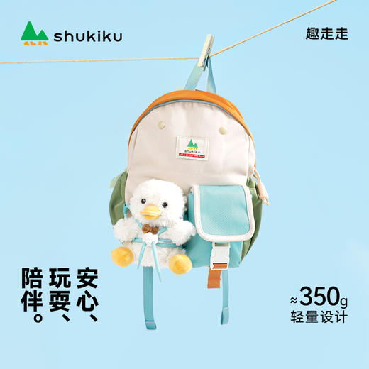 shukiku乐兜兜公仔双肩包M+尺寸 商品图2