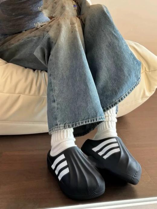 包头防滑~沙滩~踩屎感软底透气休闲男女拖鞋！ 商品图5