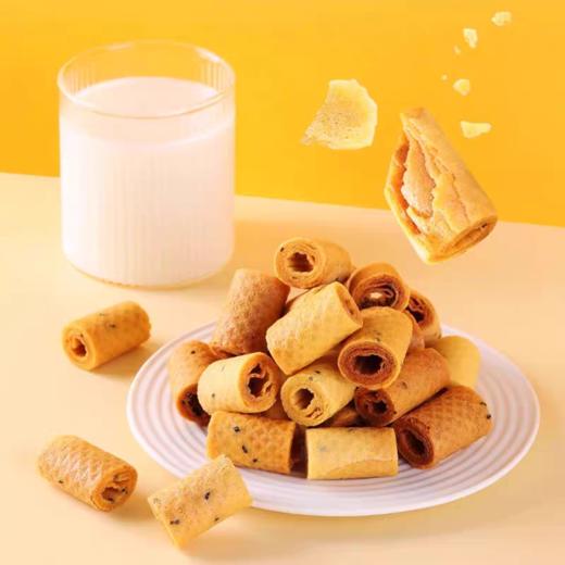 脆老舅黄油蛋卷传统手工老式原味200g 商品图0