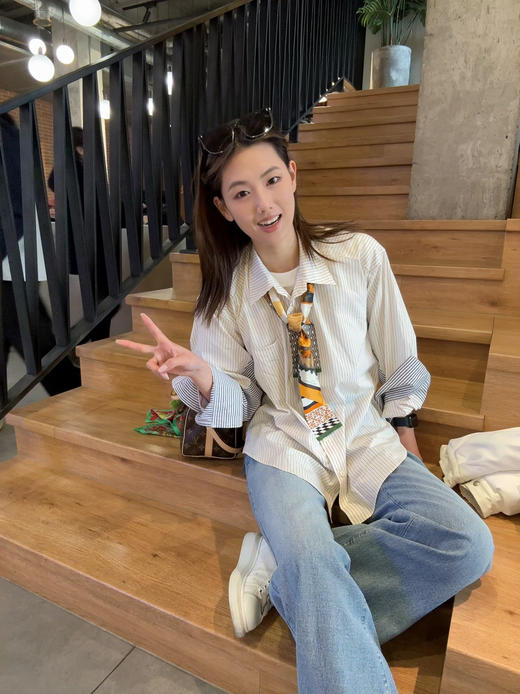 【一衣两穿】噢蜜ooomeooo两穿设计师款衬衫 商品图1