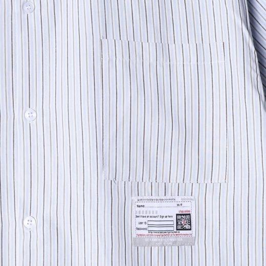 SDSA男装2026新款高贵轻奢时尚简约竖纹设计短袖衬衫T恤百搭宽松 商品图2