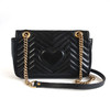 【95新】Gucci古驰Marmont系列443497黑金马蒙26链条包单肩斜挎包女士160326AK21 商品缩略图3
