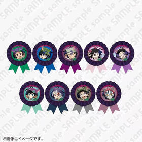 《鬼灭之刃》2025款万圣节限定盲盒缎带马口铁徵章A款(1/9)