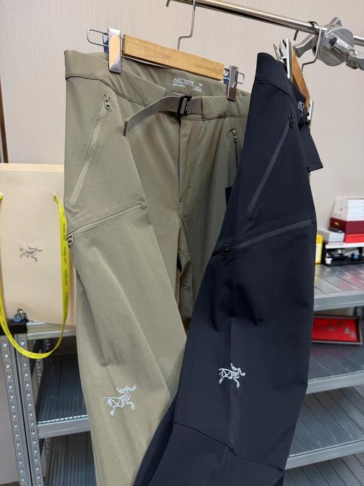 F0318123耐磨防风防泼水GAMMA PANT保暖舒适男子软壳长裤 商品图4