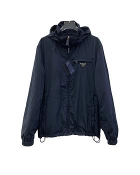 男款防水连帽风衣外套la020