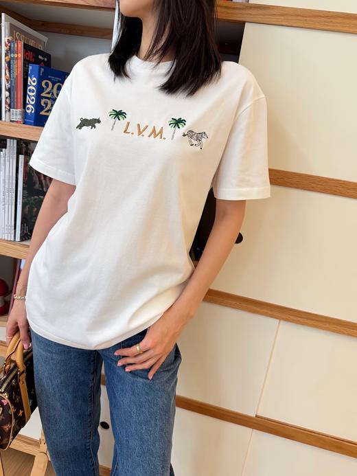 驴家新品心动来袭动物刺绣T恤（KX） 商品图3