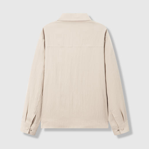 GXG男装26春季日常通勤简约翻领工装百搭舒适透气休闲男式夹克K&C 商品图3