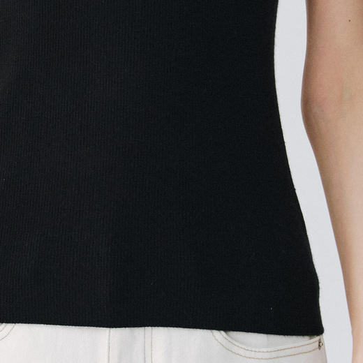 东黎 • 万物复苏 网球背心 山羊绒桑蚕丝女士春夏运动背心  6059 商品图7