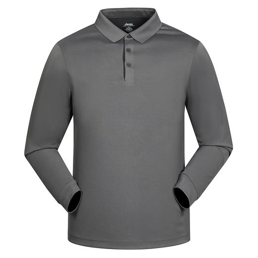 JEEP男式长袖POLO衫J61219990266 商品图1