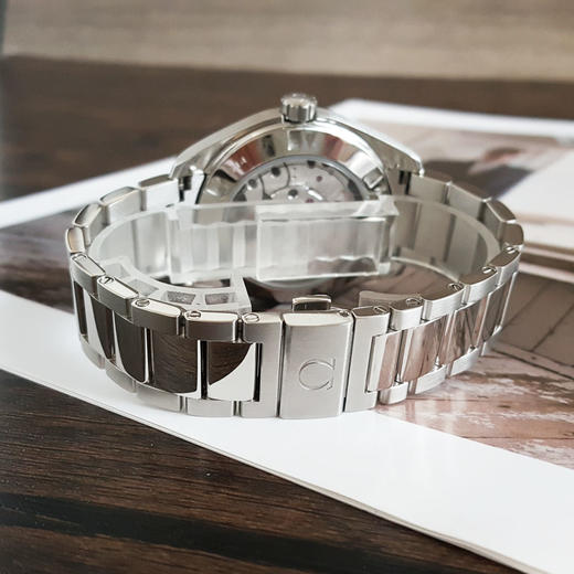 【95新】OMEGA 欧米茄231.10.42.21.01.006天文台认证同轴自动机械机芯日期显示42MM（男款）海马系列精钢280226AK42 商品图5