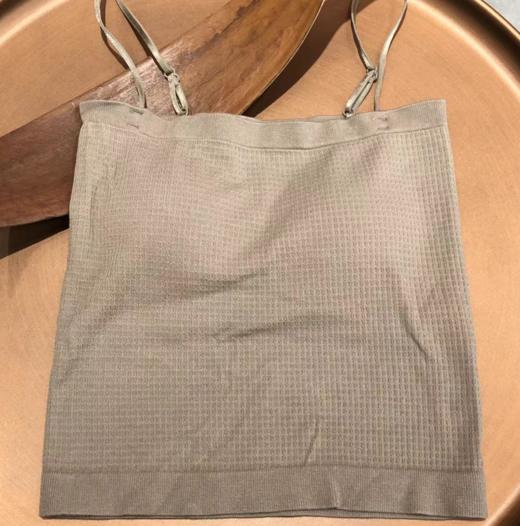 03-4潘依绣丁丁宠粉打底小背心内搭抹胸美背肩带可调节（胸垫不可拆卸）  MB61 商品图0