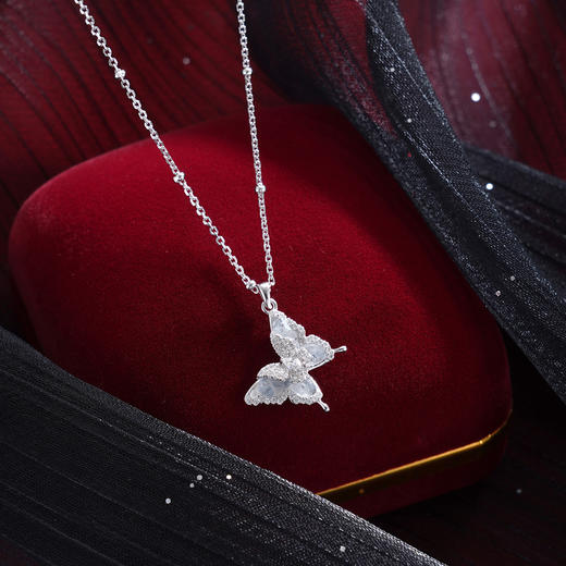 子佩集【百变闪蝶】S925银套链【V08831】时尚蝴蝶项链2509 商品图3