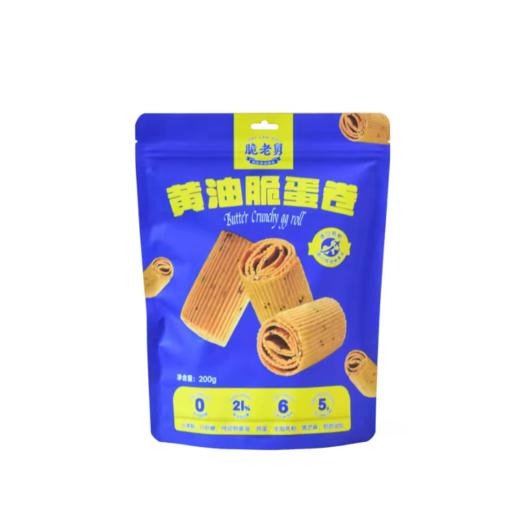 脆老舅黄油蛋卷传统手工老式原味200g 商品图1