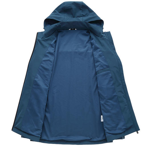 【DWN】大依优型大码男装春季休闲夹克外套商务百搭运动长袖连帽外套 商品图4