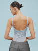 TR她热 薄荷牛奶 浅蓝色弹力蕾丝带胸垫百搭修身收腰吊带连体衣 商品缩略图2