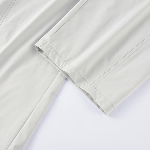 GXG男装【弯刀裤】26夏季时尚弹力舒适松紧腰系绳男式直筒休闲裤K&C 商品图8