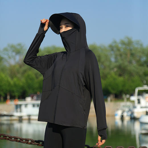 女士春夏季冰丝防晒衣，防紫外线，情侣户外皮肤新款防晒服 商品图1