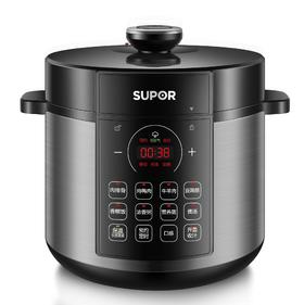 SUPOR/苏泊尔  电压力锅6L大容量多功能智能压力锅预约烹饪