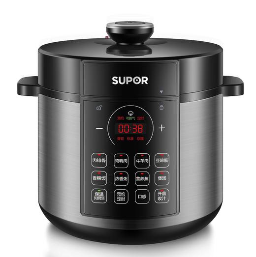 SUPOR/苏泊尔  电压力锅6L大容量多功能智能压力锅预约烹饪 商品图0