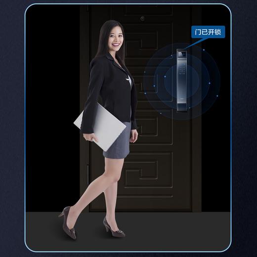 海尔智能门锁电子锁密码锁指纹锁人脸识别内外双摄M48pro 商品图4