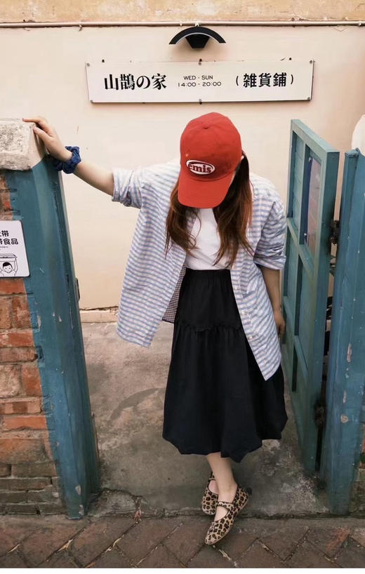 318-1 仅此一批 自留推荐 渠道货 ED高圆圆同款方格纹衬衫 商品图2