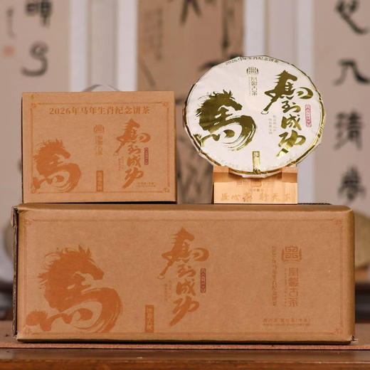 马到成功2017年冰岛古树生茶357克 商品图4