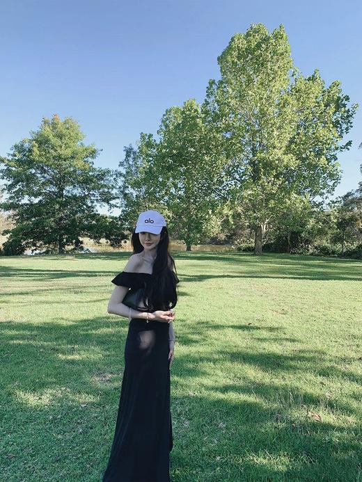 金蘑菇菇 恋恋巴黎 法式套组 / 小飞袖top+优雅半裙 夏日轻通勤 商品图0