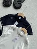 F0318126撞色提织装饰女士防晒修身短袖POLO衫上衣 商品缩略图1